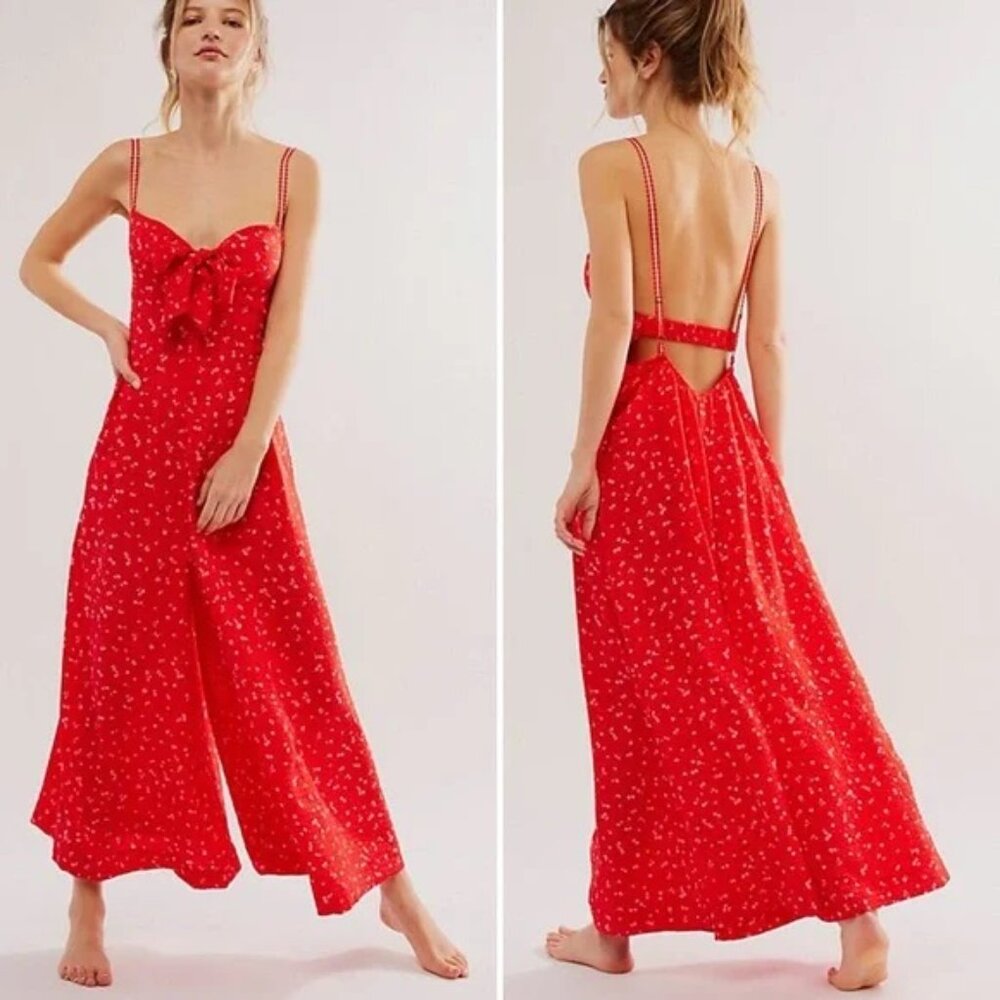 NEW FREE PEOPLE COMING HOME ROMPER, LARGE